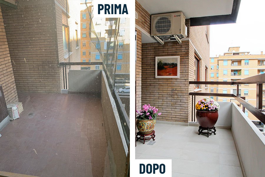 ristrutturazione terrazzo roma