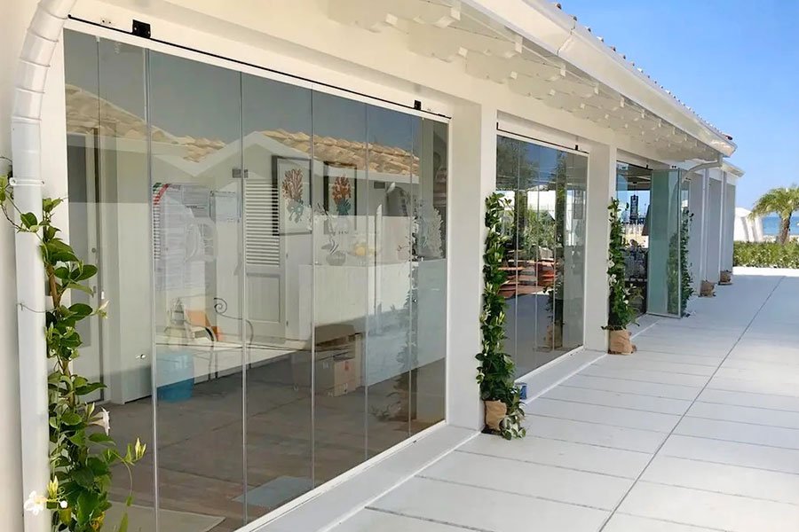 vetrate panoramiche scorrevoli