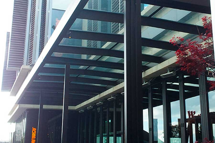 serre bioclimatiche centro commerciale