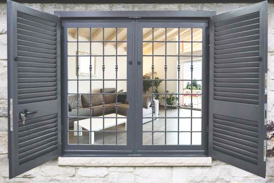 grate in ferro per finestre di sicurezza