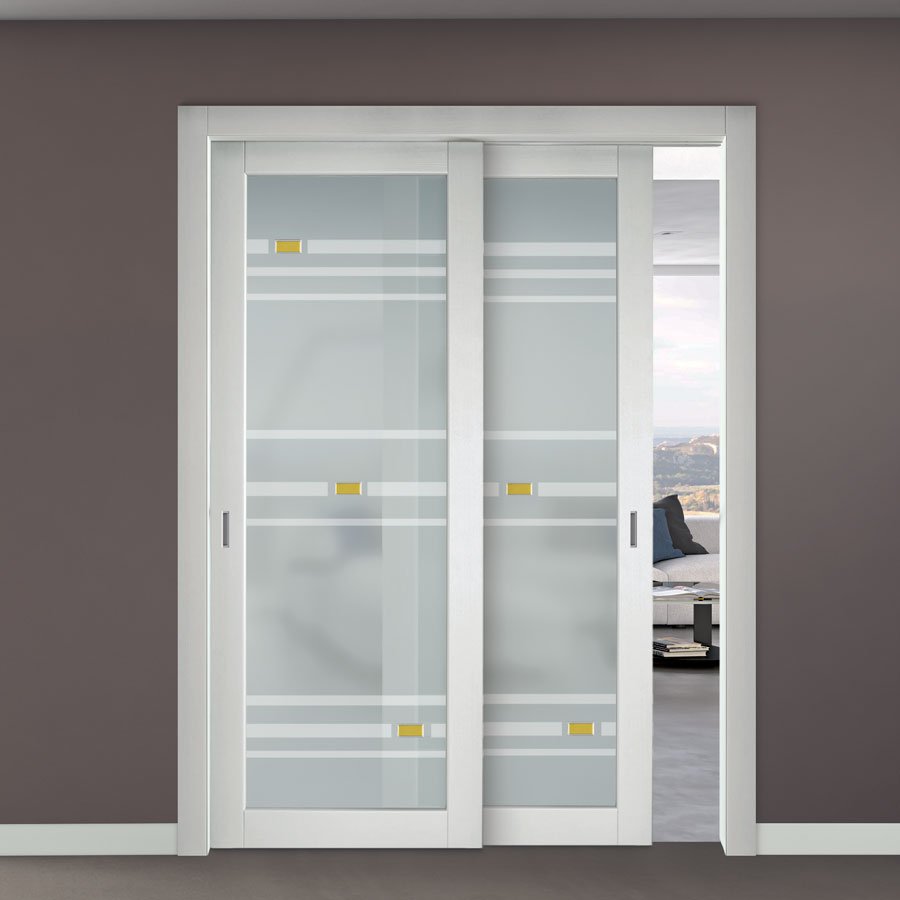 porte scorrevoli in vetro Bertolotto