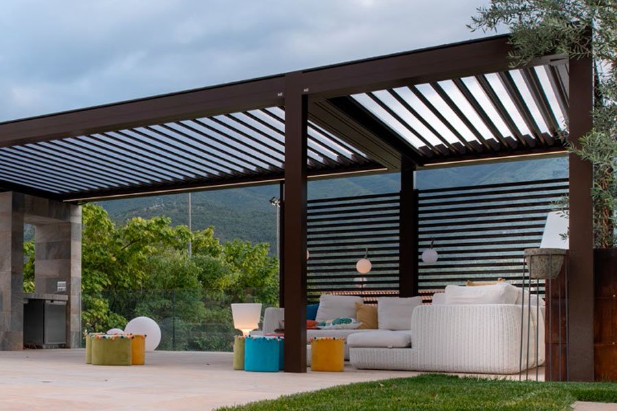 pergole bioclimatiche ke