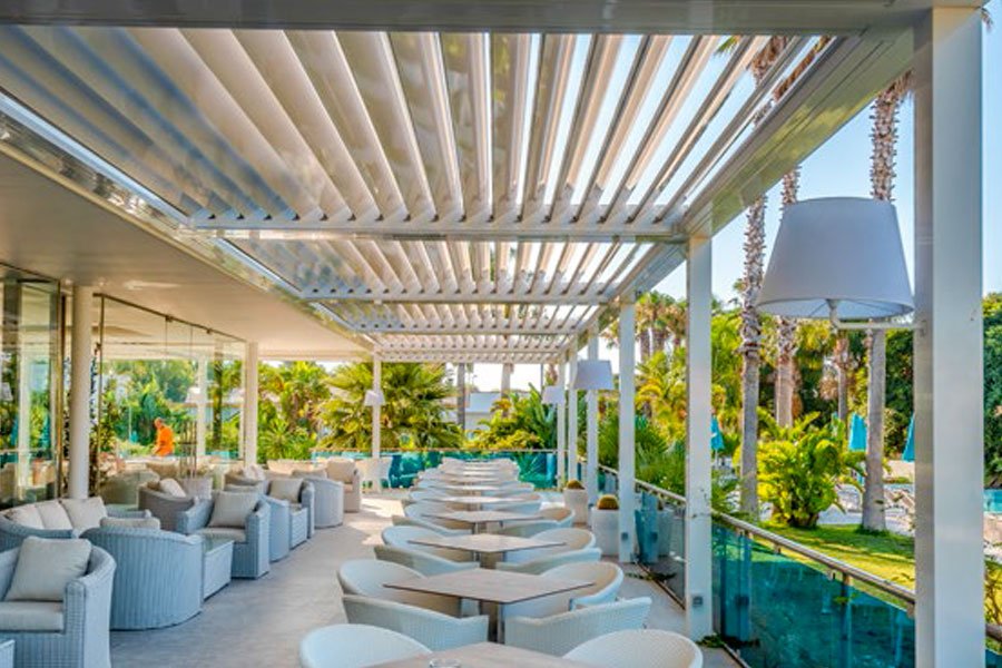 pergole bioclimatiche ke