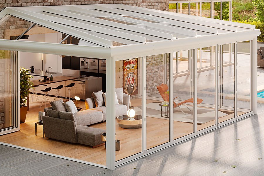 serra bioclimatica per casa