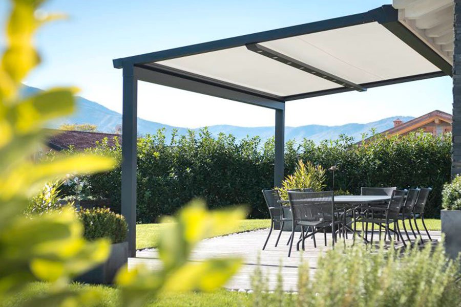 pergole in alluminio ke