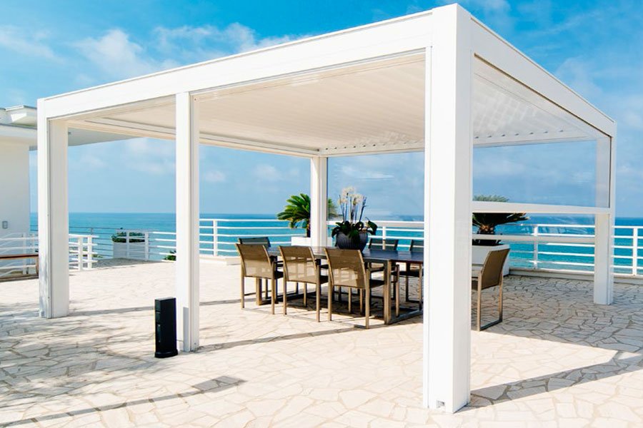 pergole bioclimatiche ke