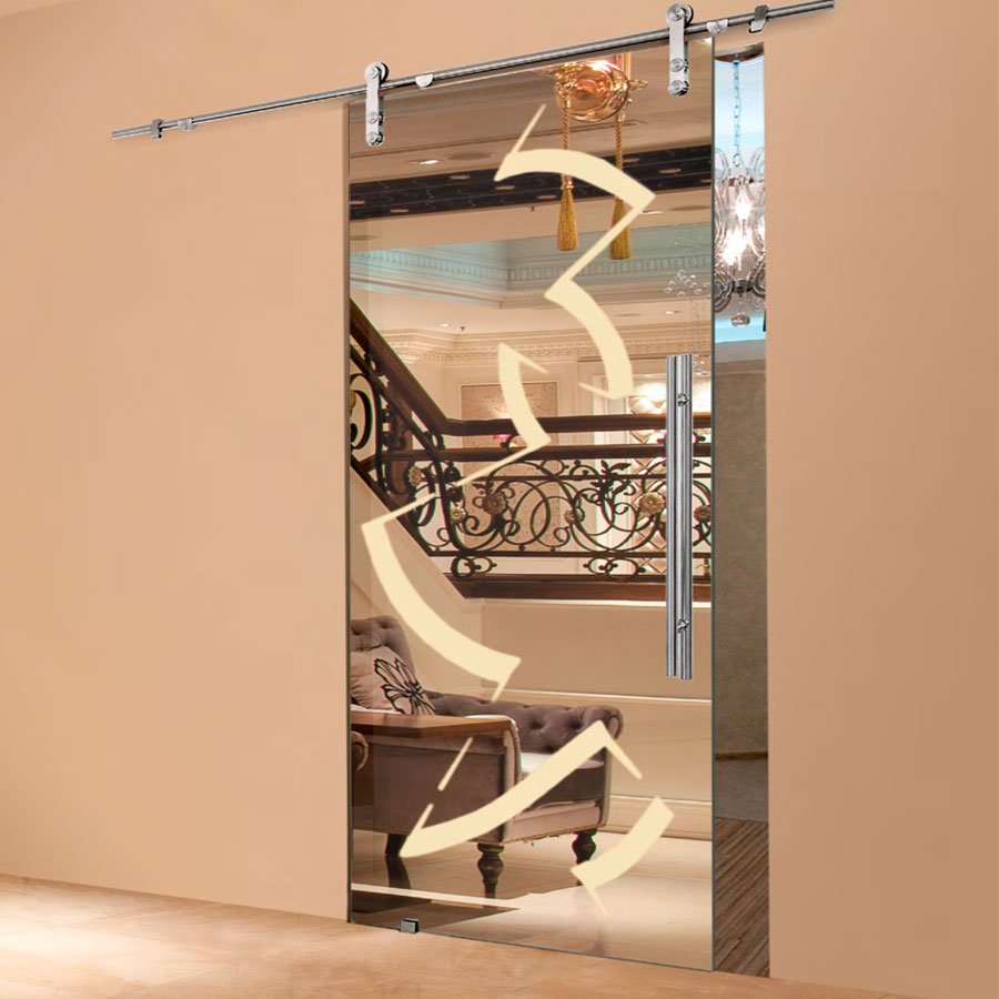 porte scorrevoli in vetro Casali