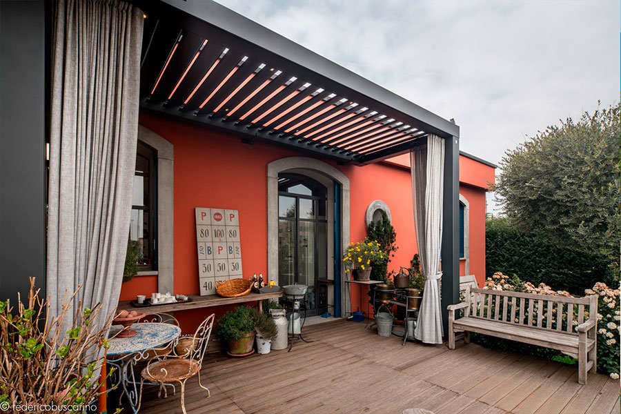 bioclimatica per entrrata