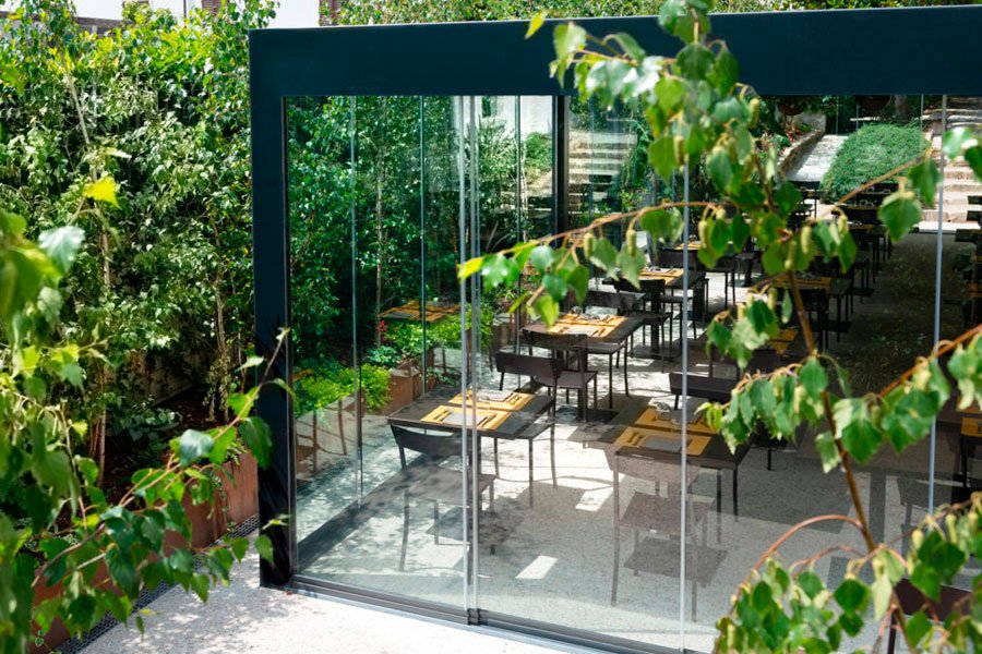 vetrate panoramiche per ristoranti