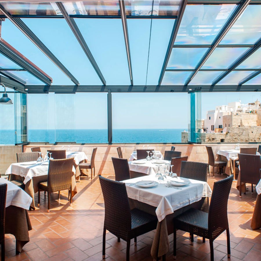 vetrate panoramiche ristorante