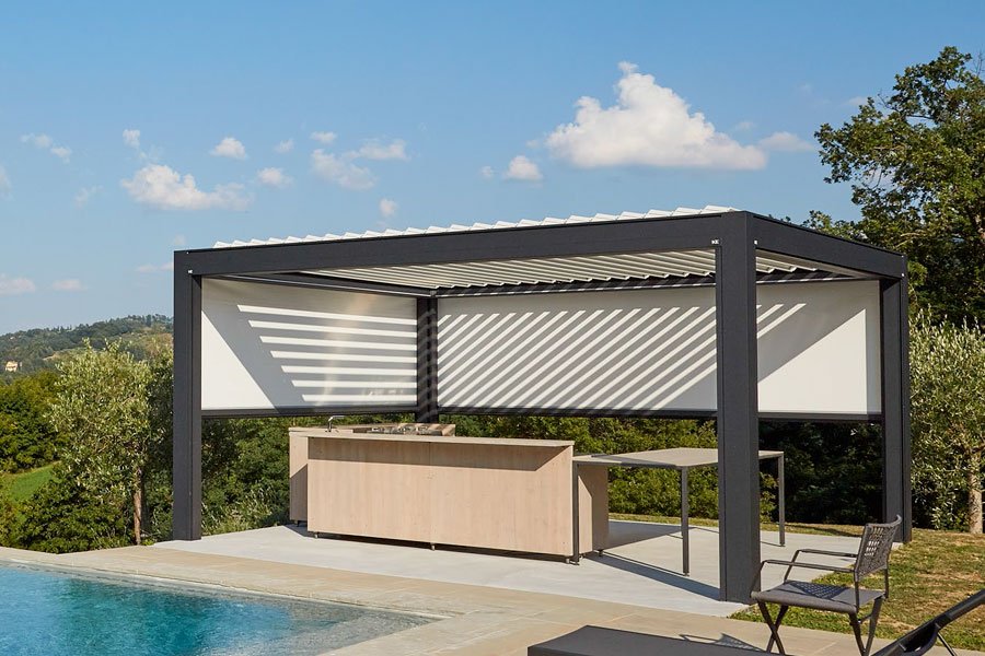 pergole bioclimatiche ke