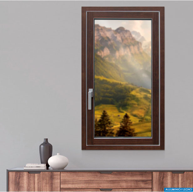 Finestre Biemme Vela Alluminio Legno