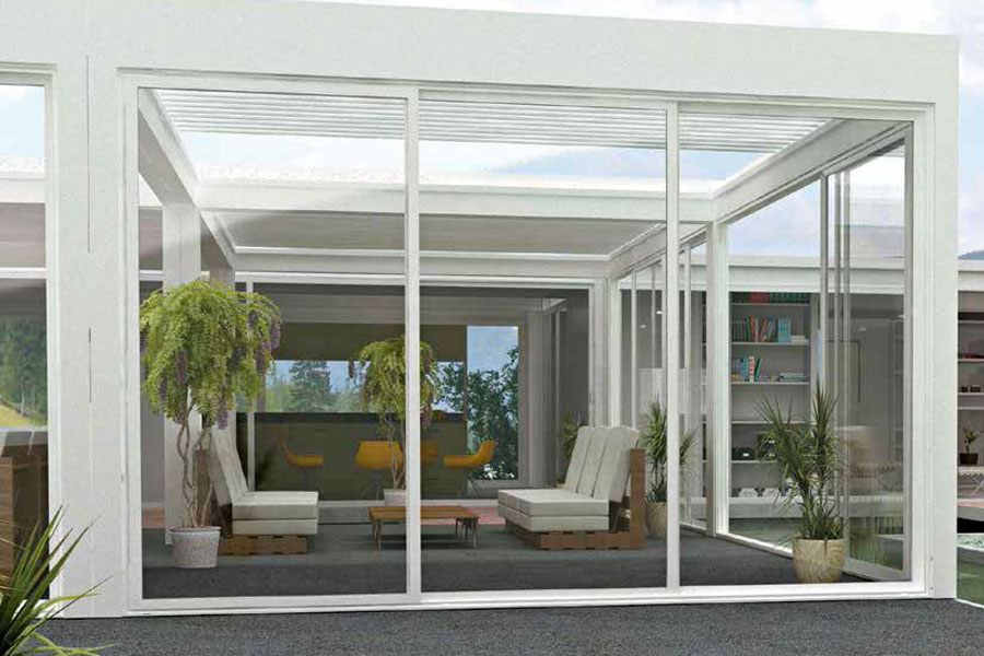 verande in alluminio